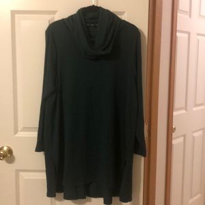 Cowl Neck Tunic 1X Petite NWOT